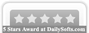 DailySofts.com - 5 Stars Award